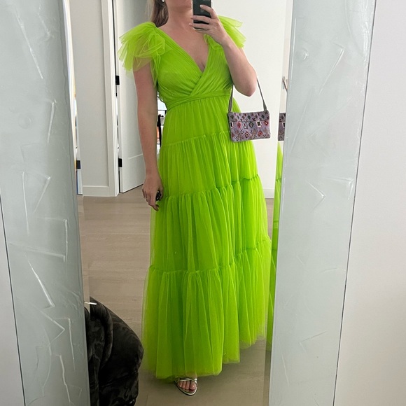 ML Monique Lhuillier Tulle Gown - Picture 4 of 4